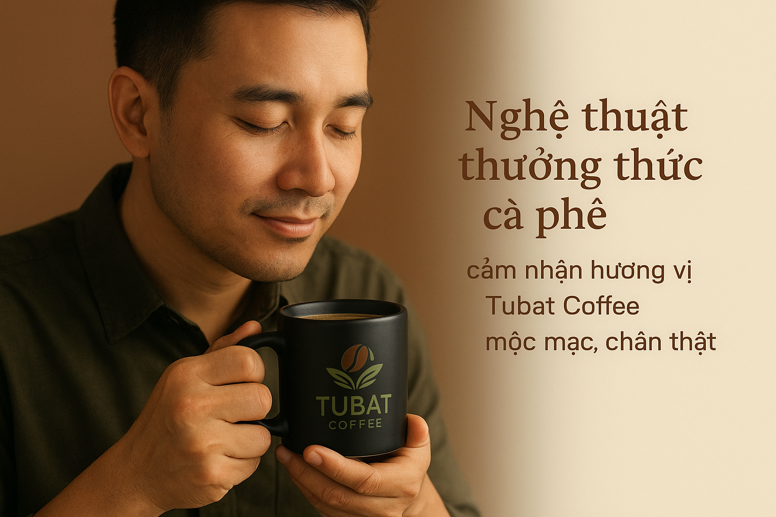 Nghệ thuật thưởng thức cà phê – khi Tubat Coffee chạm đến tâm hồn người sành